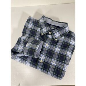 Daniel Crimieux Classics XL Button Up Shirt Plaid‎ Z1